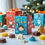 Søde kalendergaver: Fyldt chokolade til børn