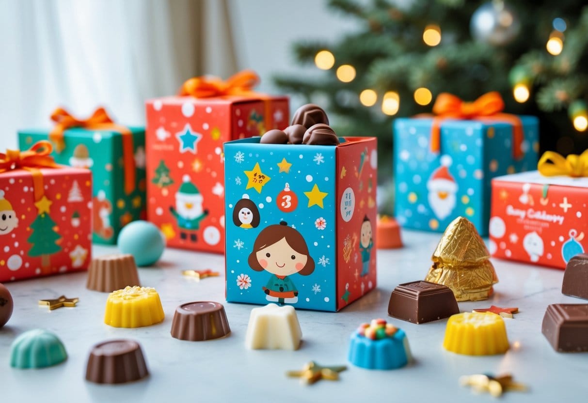You are currently viewing Søde kalendergaver: Fyldt chokolade til børn